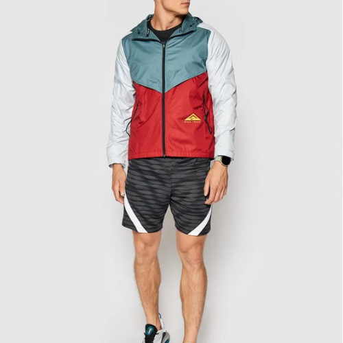 Veste Trail WindRunner Rouge Bleu