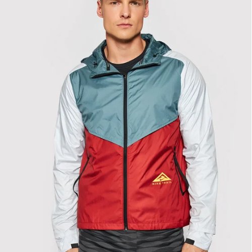 Veste Trail WindRunner Rouge Bleu